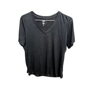 GAP Women’s V-Neck T-Shirt - Black (Size XL)